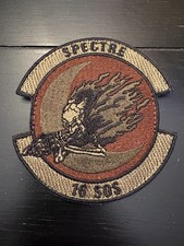 AUTHENTIC USAF 16TH SPECIAL OPERATIONS SQUADRON AC-130 GUNSHIP SPECTRE OCP PATCH