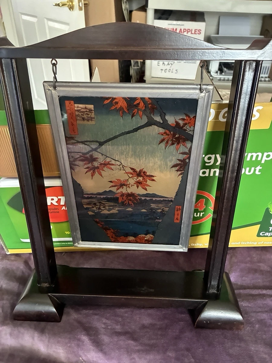 玻璃古董日本版画| eBay