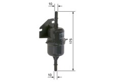 BOSCH Kraftstofffilter F 026 403 036 passend für FIAT