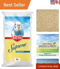 20 Pound Supreme Bird Food: Natural Seeds, Probiotics  No Artificial Additives