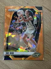 2024 Panini Prizm WNBA Sue Bird #112 Orange Cracked Ice Prizm Seattle Storm