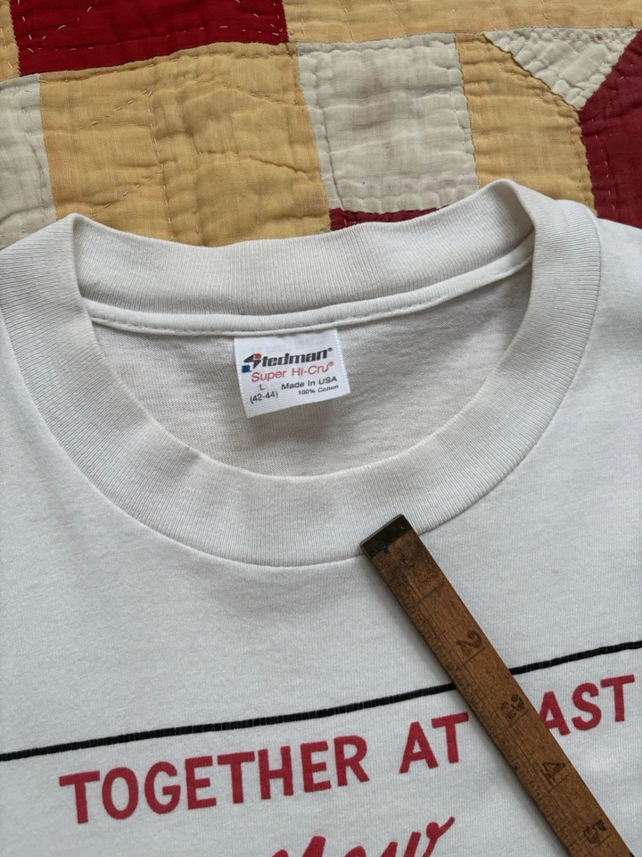 Camiseta De Colección Años 80 CIA KGB Novograd Camiseta Política Soviética Puntada Única EE. UU. Foto 4 de 4