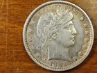 1896 Barber Quarter high grade uncleaned