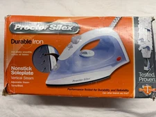 Proctor Silex Durable Steam Iron – Model 17292Y – Nonstick Soleplate #1129F