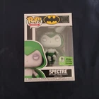 Funko Pop! Batman - Spectre #380 w/Protector ECCC 2021 Official Sticker Exclusiv