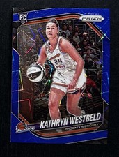 2025 Panini Prizm WNBA Kathryn Westbeld #29 Rookie Blue Velocity Mystics 🧙