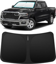 Custom Fit Windshield Sun Shade for Dodge RAM 1500 2019-2026