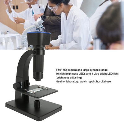 WiFi Digital Microscope Dual Lens WiFi USB Connection 5MP 2000X Magnificatio Fit