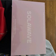 Solawave Wrinkle Retreat Pro LED Red Infrared Amber Light Therapy Mask Sealed