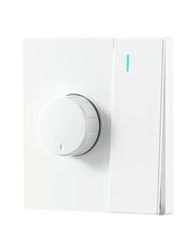 Led Dimmer Light Switch and Rocker Wall Light Switch Combo, 2 Gang 2 Way Dimmer