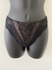 Dita Von Teese Black Fauve G-String Sexy Ling...