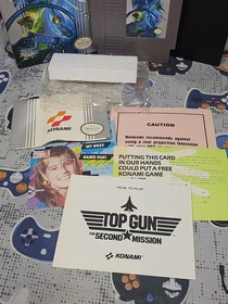 Top Gun: The Second Mission Nintendo NES, 1989 CIB LIMPIADO Y PROBADO MUY RARO 