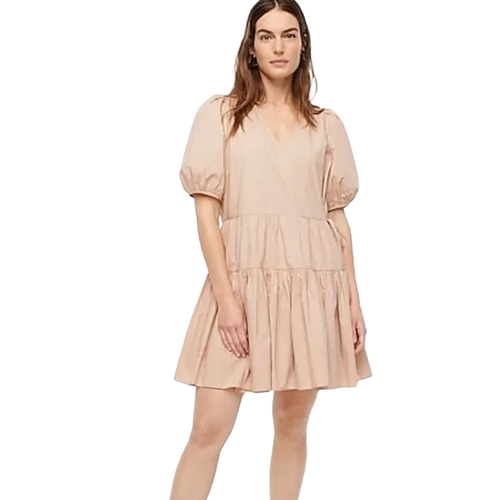 NWT j.crew Tall Puff-sleeve cotton 