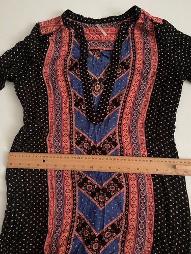 Free people dress M boho dress summer dress M (B040) - Picture 16 of 17