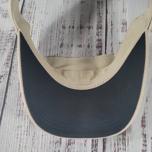 Costa Del Mar Sun Visor Blue Tan Hat Cap Adjustable - Picture 7 of 8