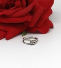 Sterling Silver Nwot Jtv Wire Wrap Ring Size 9 3.73g Cat Charity