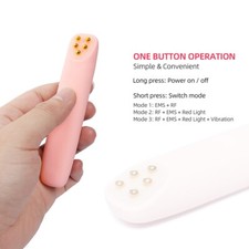 4 in 1 Facial Eye Massager RF EMS LED Light Vibration Massage Skin Rejuvenation