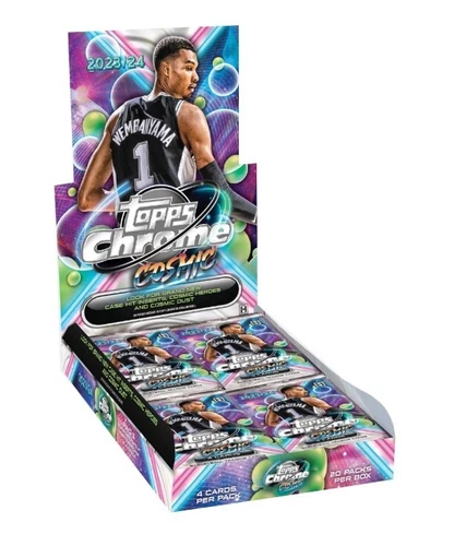 2023/24 TOPPS COSMIC CHROME BASKETBALL HOBBY BOX BLOWOUT CARDS