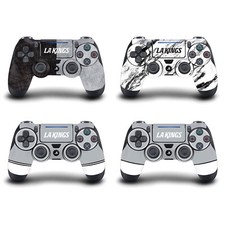 OFFICIAL NHL LOS ANGELES KINGS VINYL SKIN DECAL FOR DUALSHOCK 4 CONTROLLER