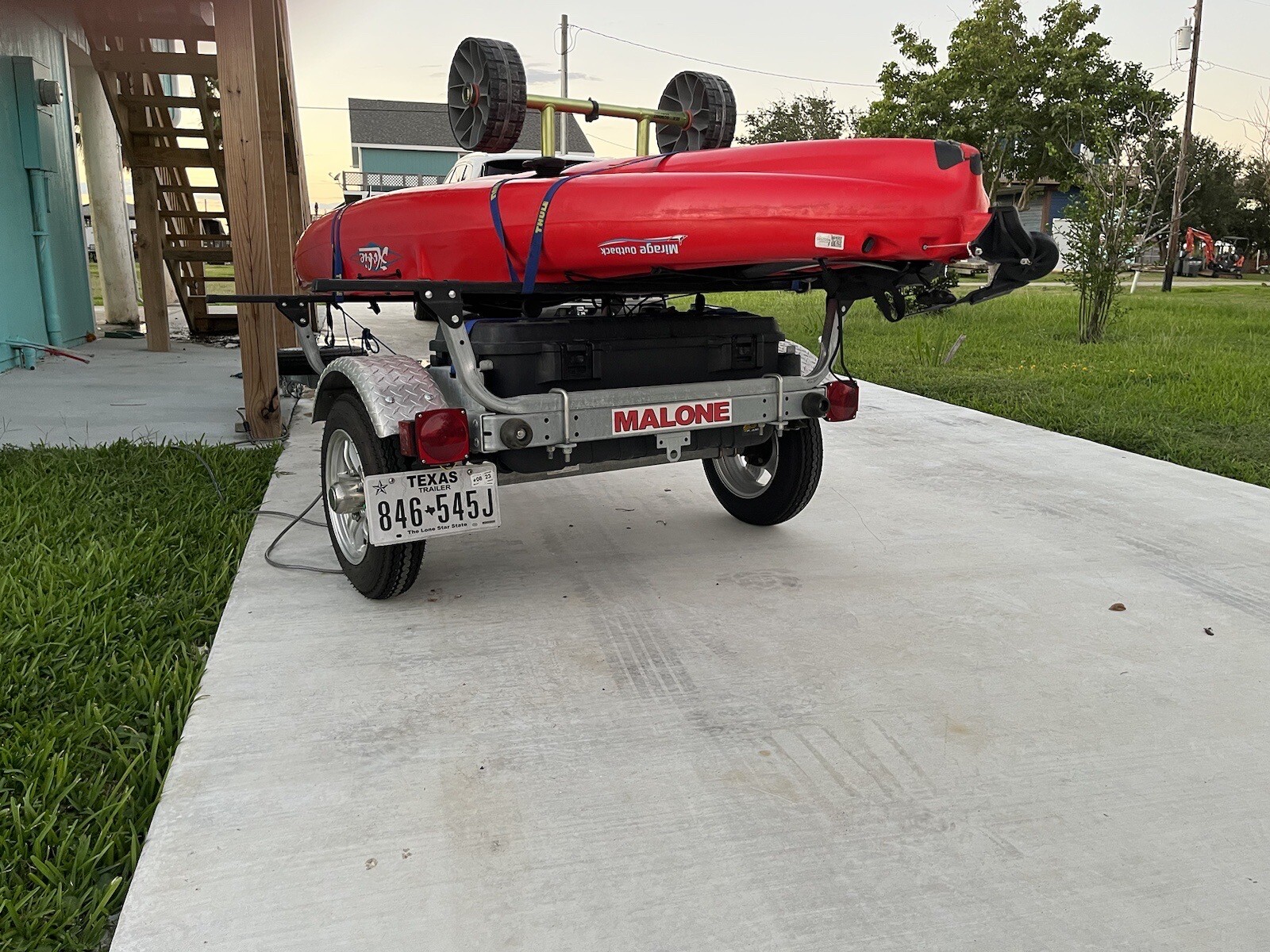 2015 Hobie Mirage Outback Kayak and 2017 Malone MicroSport Kayak