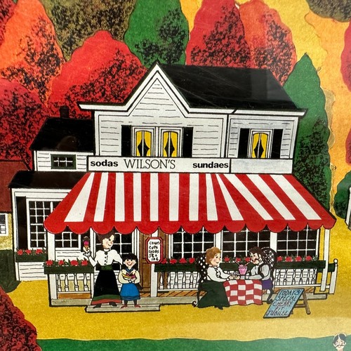 RARE Sandy Nienow Historic Ephraim Door County WI Wisconsin Art Print Lithograph - 第 11/24 張圖片