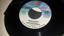 IDRIS MUHAMMAD Boogie Boots FANTASY 870 RARE FUNK PROMO 45 VINYL 7"