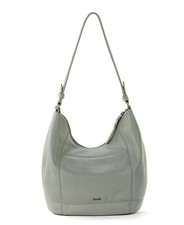 The Sak Sequoia Leather Hobo Shoulder Bag - Sage Green