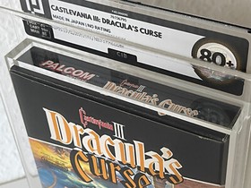 CASTLEVANIA III: DRACULA'S CURSE - PAL B - NINTENDO NES - PIXEL 80+ CIB