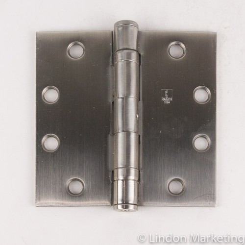 McKinney Stainless Std Wt Butt Hinges, ball bearing, 4.5" x 4.5", lot