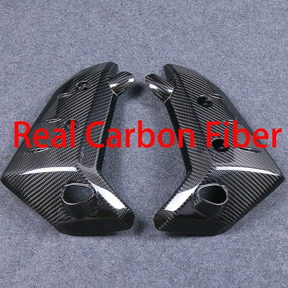 Protector de rejilla de radiador de fibra de carbono para MT-10 MT10 2022-2024 Foto 3 de 4