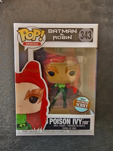 Funko POP! Batman & Robin - Poison Ivy (Specialty) #343 w Protector