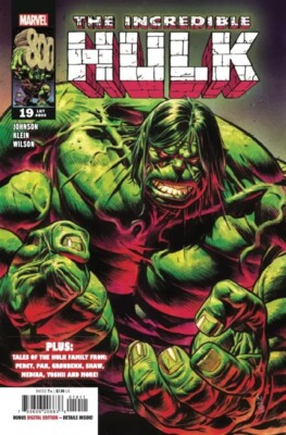 Incredible Hulk #19 Main Cover A Marvel 2024 NM+