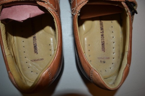 Johnston & Murphy Mens Brown Sheepskin Fisherman Buckle Sandal Sz 10M - Picture 5 of 10