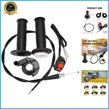 High-Quality 7/8" Handle Throttle Assembly Kit - Easy Install for Mini Bikes
