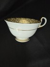 AYNSLEY Creamy Peach &  Rose  GOLD LEAF  CHINTZ TEA CUP & SAUCER — photo 7