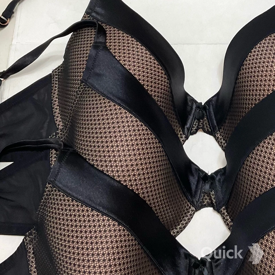 38DD - новый 3 шт. следующий горошек сетки бесшовный чашка бюстгальтеры - Изображение 2 из 4