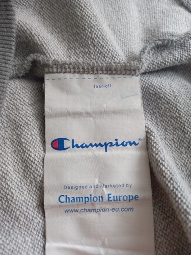 Champion Heritage Fit grey cotton polyester Hoodie. UK women's size Small - Picture 8 of 11