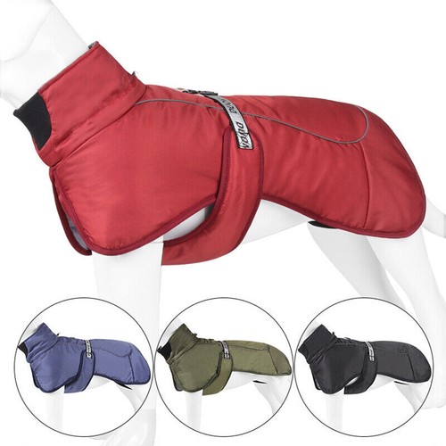 Waterproof Windproof Winter Warm Large Dog Clothes Pet Down Jacket Thicken Coat - Picture 11 of 20