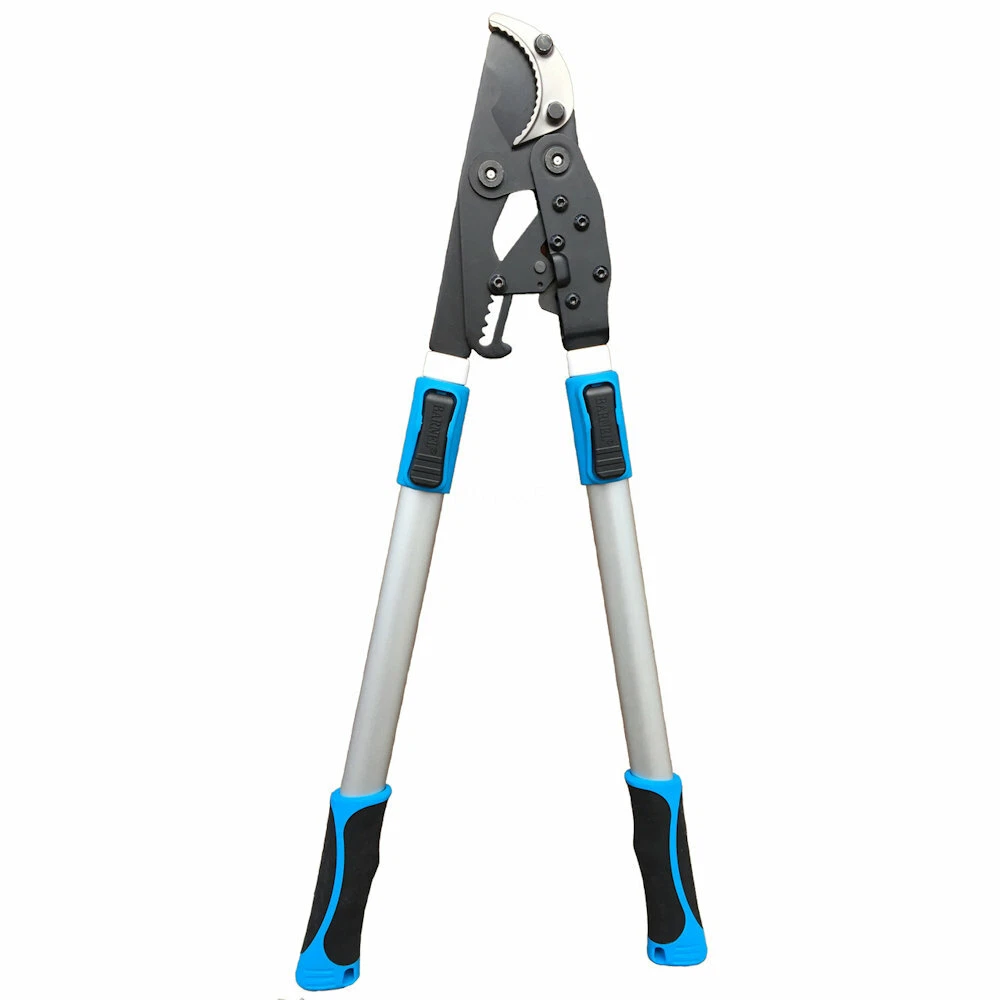 Heavy Duty Professional Telescopic Ratchet Loppers Long Reach Tree