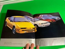 Get to Know GEO Sales Dealership Brochure 1990 Metro Tracker Storm Display
