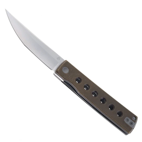 North Mountain KAIKEN Folding Knife Alum Bronze Handle Sld-Magic Tanto 250223