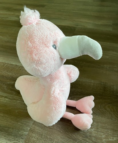 BABY GUND Toothpicks Pink Flamingo Plush~12"~Soft~Fluffy~Toy~Stuffed Animal - Picture 2 of 7