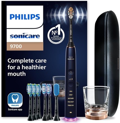 Philips Sonicare DiamondClean Smart 9700 Electric Toothbrush, Sonic Toothbrush