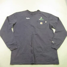 Carhartt Shirt Mens Large Tall Long Sleeve Crew Neck Lightweight Fire Resistant