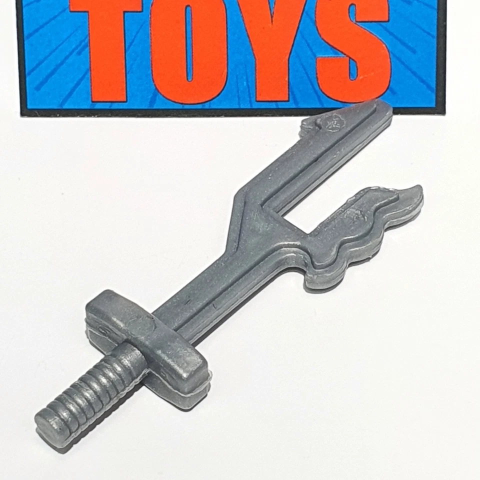 Remco Robot Renegades Diotrax SWORD 1982 #37 gray silver weapon accessory - Image 3 of 4