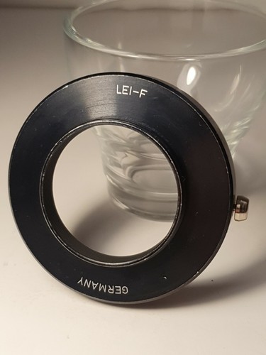 Bague D'adaptation LEI-F pour Objectif Leira R vers Mount M39 style Novoflex