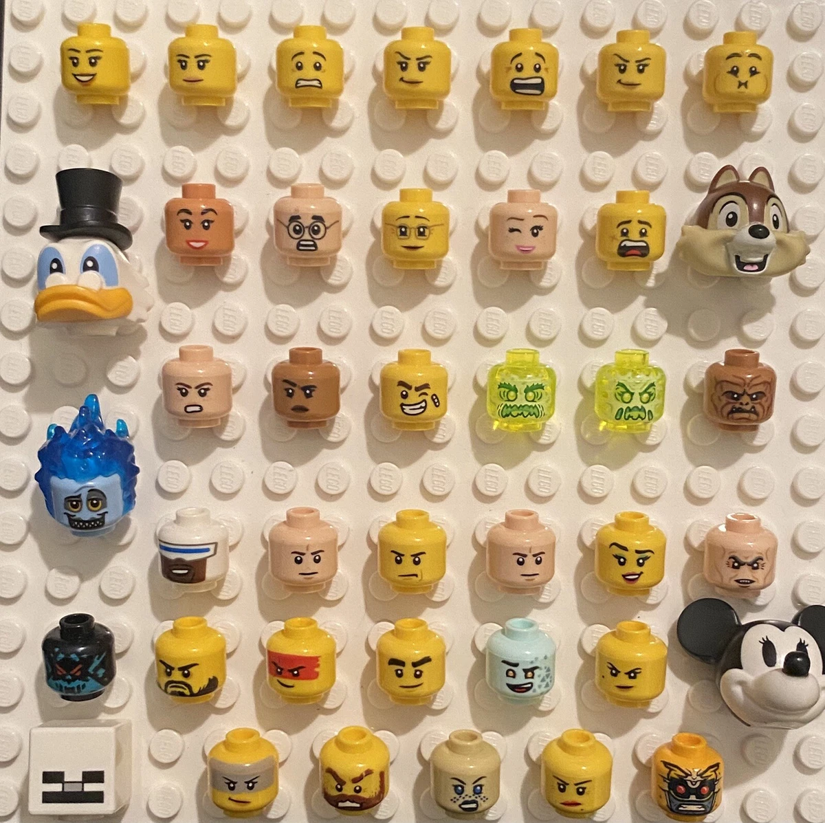 Lego person online head