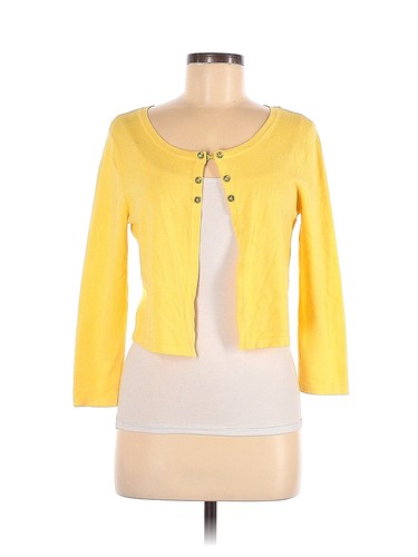 7th Avenue Design Studio New York Company Women Yellow Cardigan S EBay