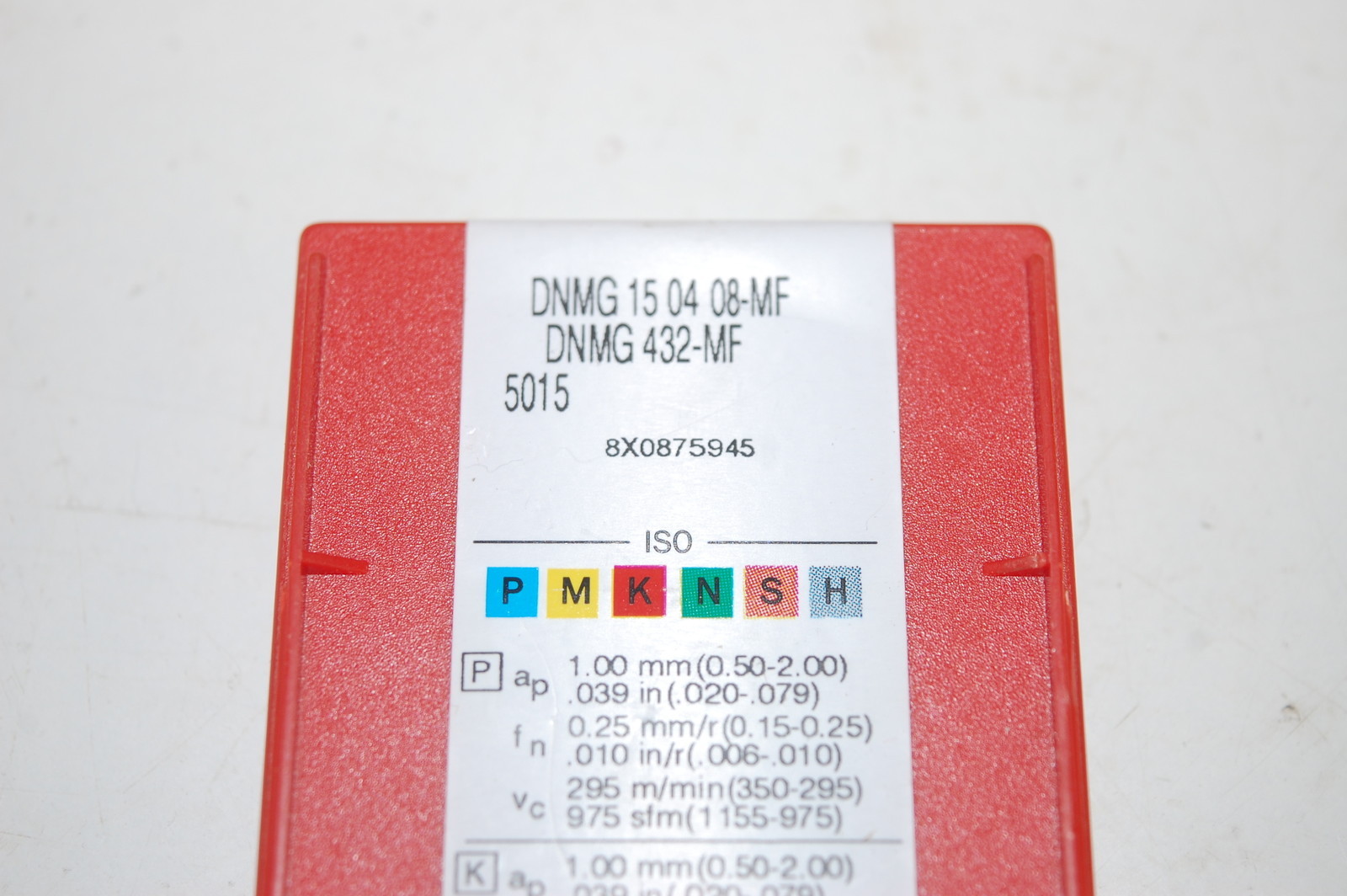 Boîte De 10 Inserts Carbure Sandvik Coromant DNMG 432-PM 4415 Pour Tournage - Neufs