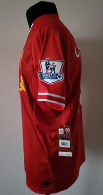 リヴァプール COUTINHO 10番 シャツ Mサイズ Liverpool 2013 - 2014 Home football Warrior shirt #10